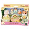 Sylvanian Families Dolls ST Mark Certified Toy Dollhouse for Ages 3 and Sylvanian Families by Epoch [Hamster Family] FS-61 Up,