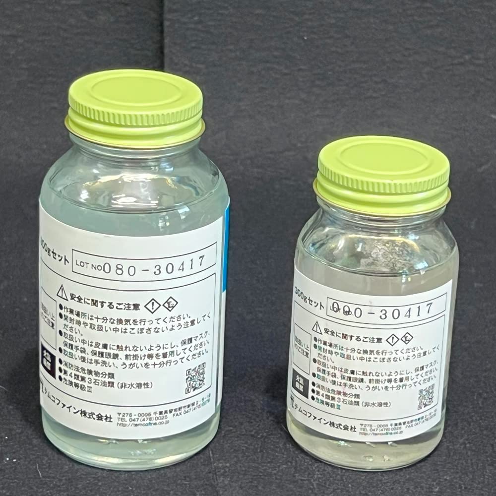 Temco Fine PRO CRYSTAL NEO Epoxy Resin, 300g