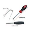 Nut Caps Lug Puller Car Wheel Hub Bolt Nut Cover Removal Tool Lug Nut Caps Remover Portable Tweezers Wheel Repair Tool