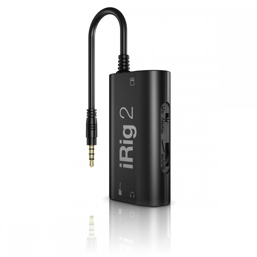 

[Продукція авторизованого японського дистриб’ютора] IK Multimedia iRig 2 (інтерфейс бас-гітари для пристроїв iOS) IKM-OT-000042c