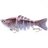 10cm Bionic Swimming Bait 7 Segment Bionic Fishing Lures New Hard Bait  For All Kinds Of Fish
