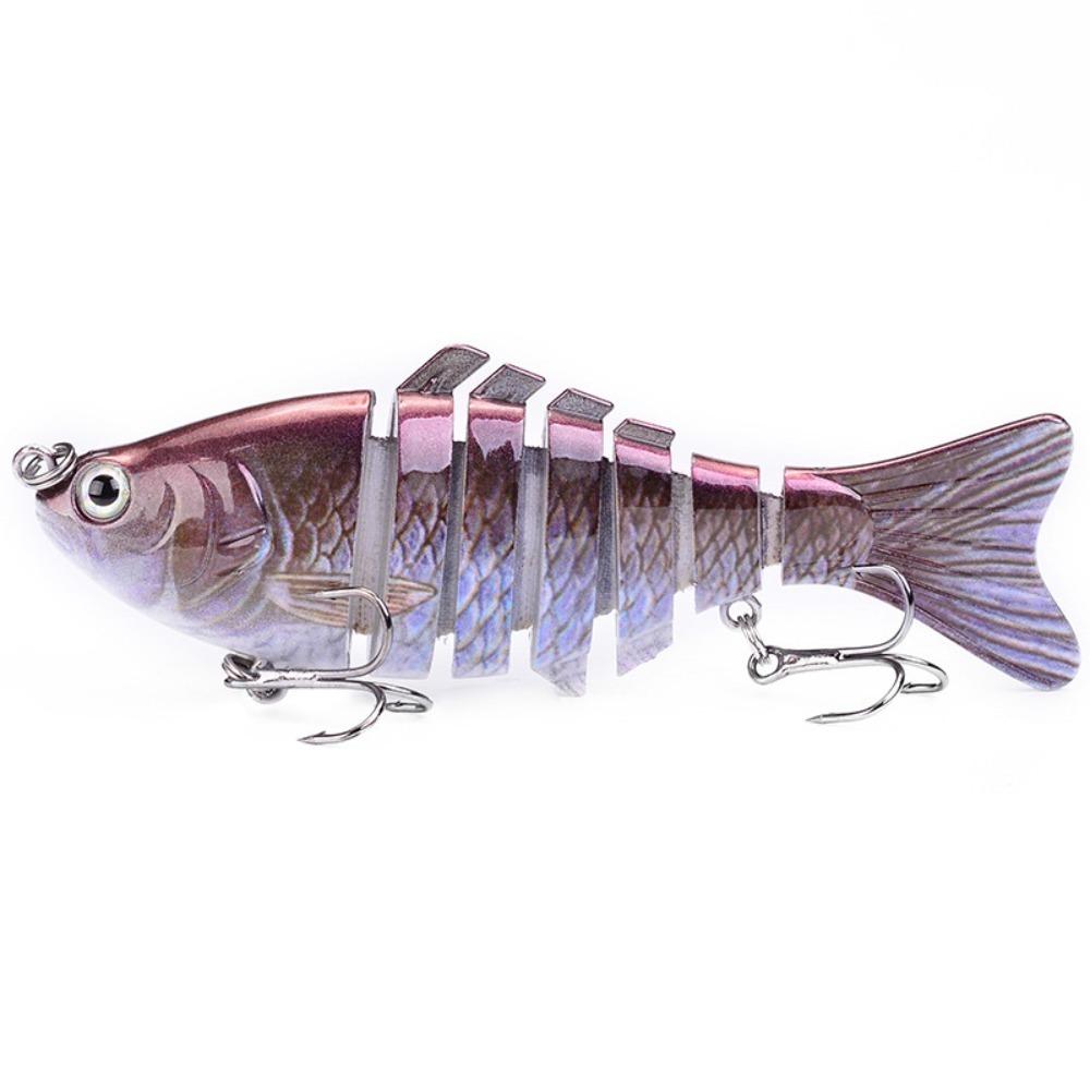 10cm Bionic Swimming Bait 7 Segment Bionic Fishing Lures New Hard Bait  For All Kinds Of Fish
