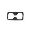 Carbon Fiber Rear Water Cup Holder Cover Trim For Toyota Highlander 2021-2024