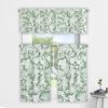 3D Floral Pattern Digital Print Kitchen Valance