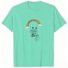 Funny Skull Rainbow Tshirts Rainbow Lgbtq Pride Short Sleeve Tops Tees Unisex Unisex Tshirt Skeleton Couple Vintage Summer Tshirt