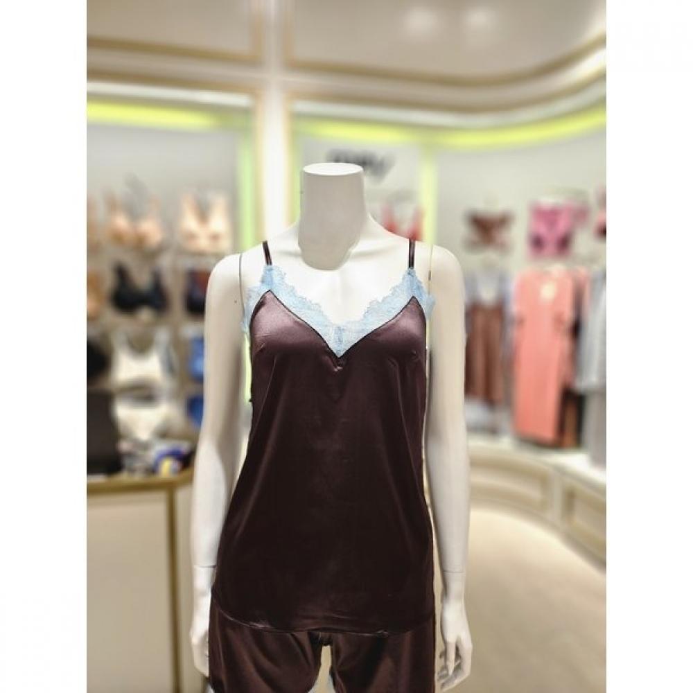 Barbara Brown Stretch Satin Camisole Acs4593s 95