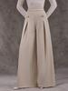 European High Waist Casual Wide-Leg Pants for Women - Elegant and Stylish