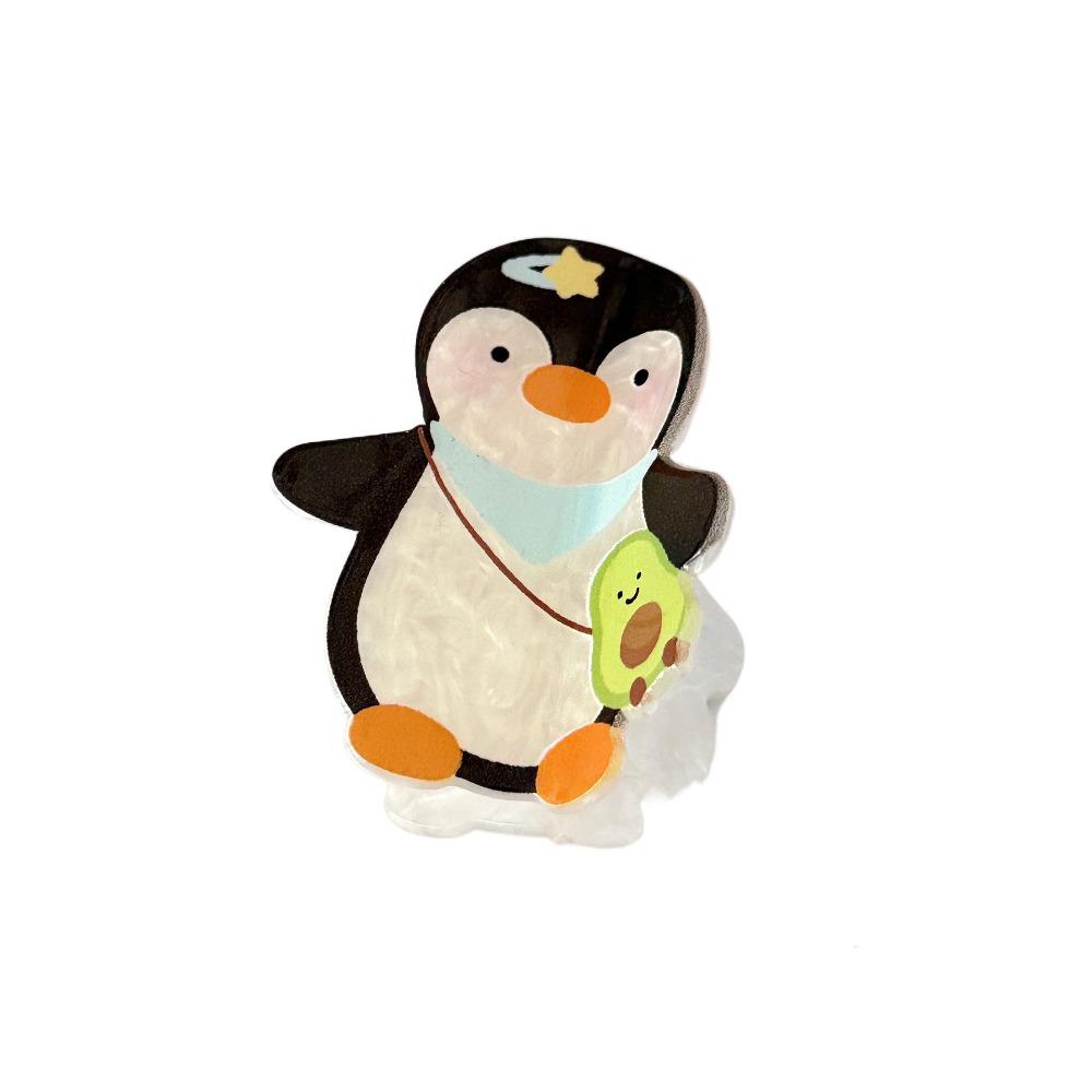 

Собака Акриловый Зажим для Волос Кролик Животное Акула Зажим Милый Мультяшный Зажим Акула Ежедневный чёрный