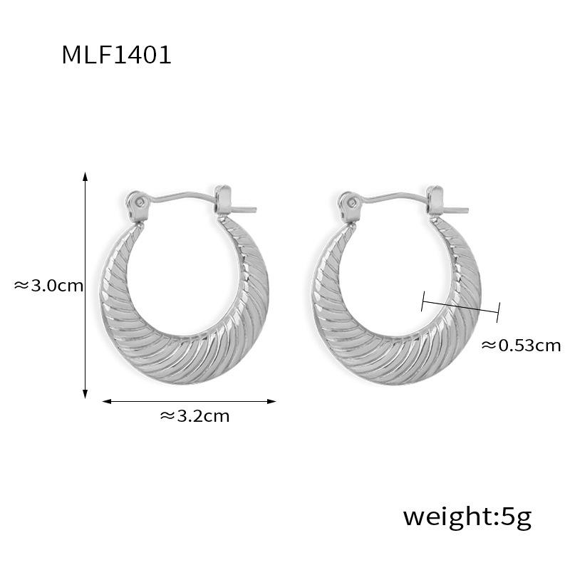 

Британские Ретро Минималистичные Геометрические Серьги Звезда Шестиугольник Текстура Титановая Сталь
