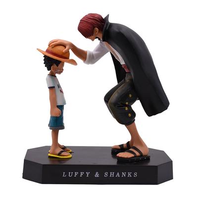 Anime Four Emperors Shanks Straw Hat Luffy PVC Action Figure Going Merry Doll Collectible Model Toy
