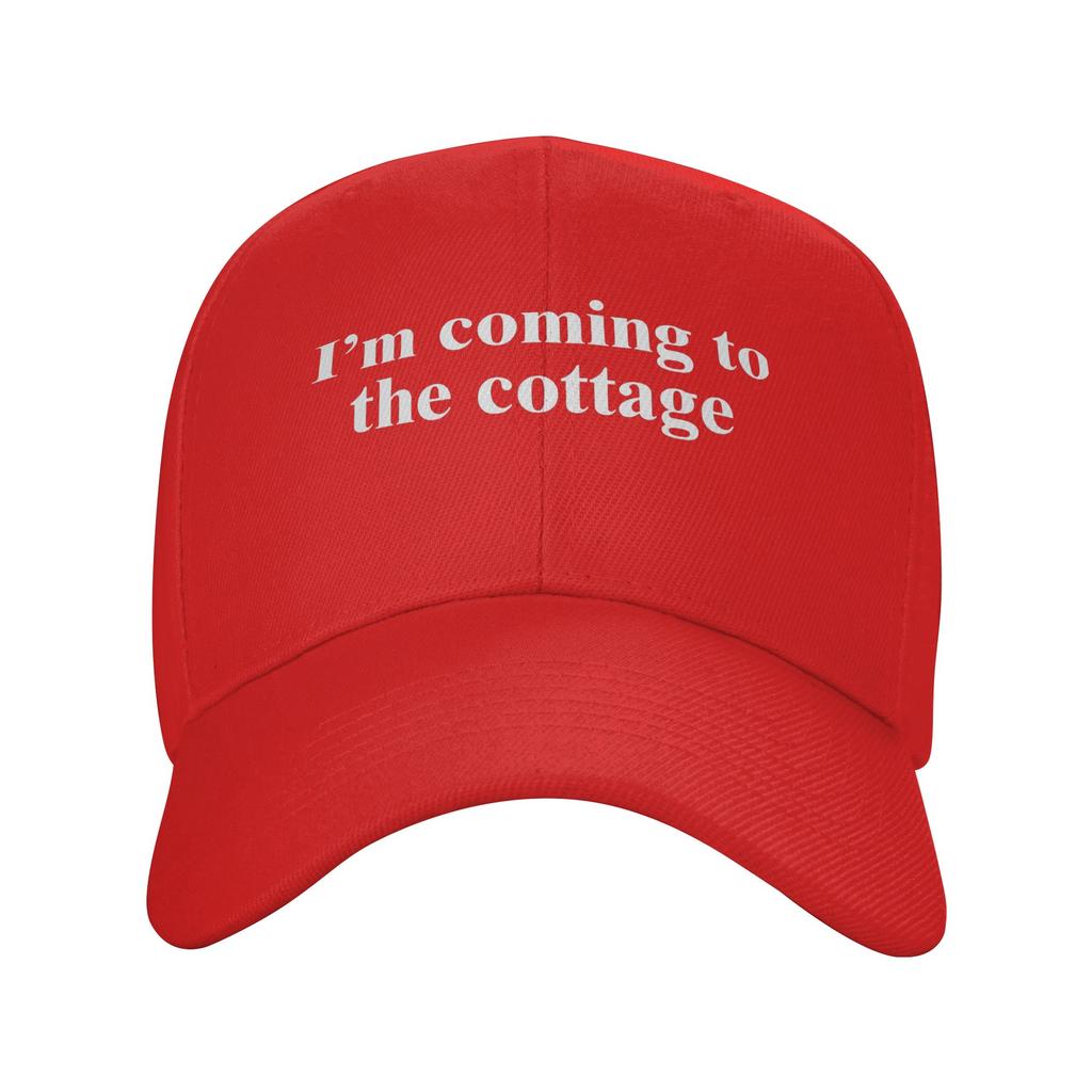 Im Coming To The Cottage Casual Baseball Cap Summer Trucker Hat Wholesale Hiking Fishing Hip Hop Hats Men Women Baseball Caps