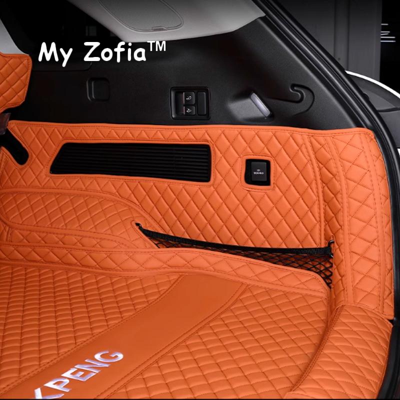 For Xpeng G9 XiaoPeng G9 2023 2024 2025 Car Trunk Mats Waterproof Auto Boot Car Custom Protector Pads Interior Accessories