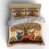 Colorful Tree and Deer. Bedding Sets Duvet Cover Sets Duvet Covers Pillowcases(1 * Duvet Cover 2 * Pillowcases Without Duvet Insert)