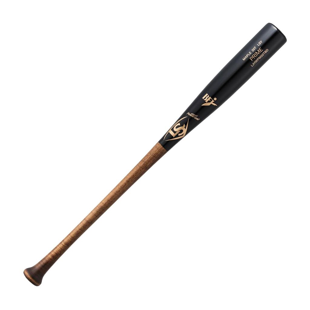 LOUISVILLE SLUGGER Baseballová pálka Tvrdé dřevo PRIME Top Balance 84cm880g Průměrná Černá x Hnědá WBL28990108488
