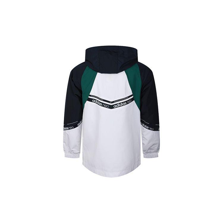 Adidas Neo Comfort Casual Windbreaker SS WB Men Jackets Ink-Blue FN6536