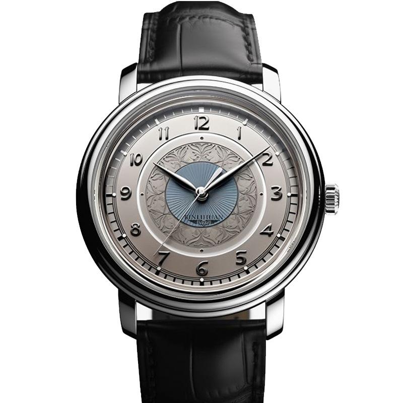 JYL Men's Watch Classic Waterproof Fashion Leather Strap