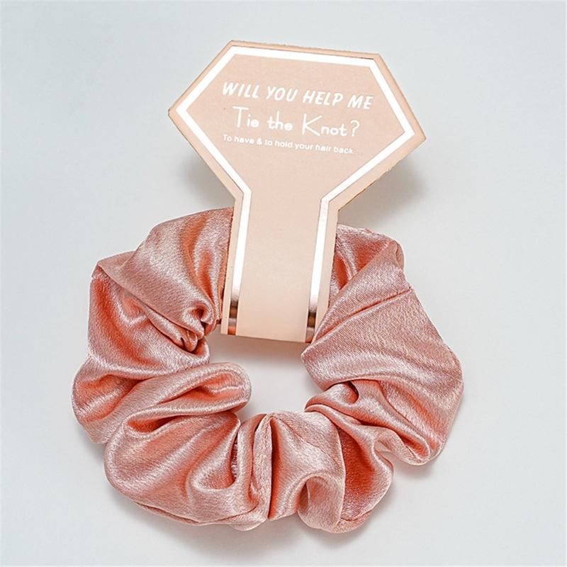 Multicolored Retros Head Rope Temperament Ladies Hair Ties Scrunchies Ties Fashionable Head Accessory