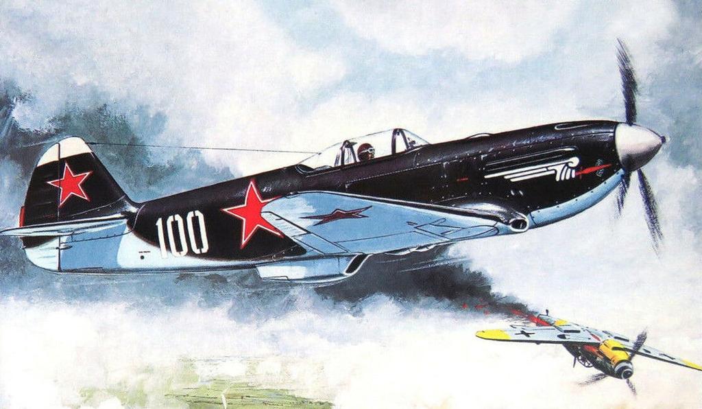 Semer Soviet Yakovlev Fighter Plastic Model SME72836 1/72 Yak-3