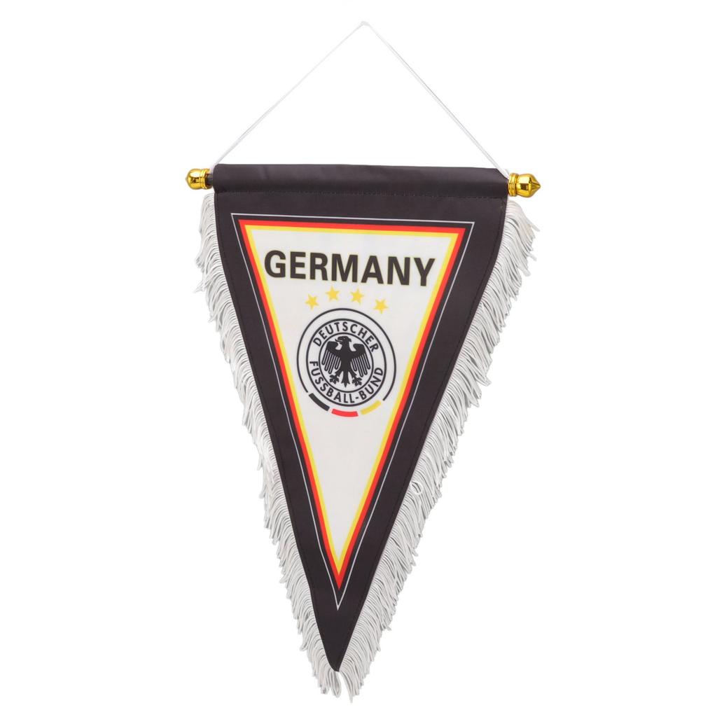 2022 Flaga Meczowa Wodoodporna Zawody Piłkarskie Drużyna Narodowa Wiszące Flagi do Dekoracji Pokoju Baru