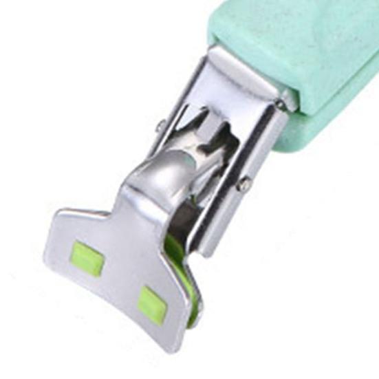 1/3 Stück Scheibenklemme Edelstahl Schüsselhalter Klemme Rutschfester Silikongriff Verbrühschutz Geschirrklammer Küchenwerkzeug