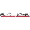 Rear Bumper Light, 2Pcs Tail Bumper Driving Light LED Brake Parking Lamp IP68 Fit for Hatchback 2019‑2020, Tail Brake Light