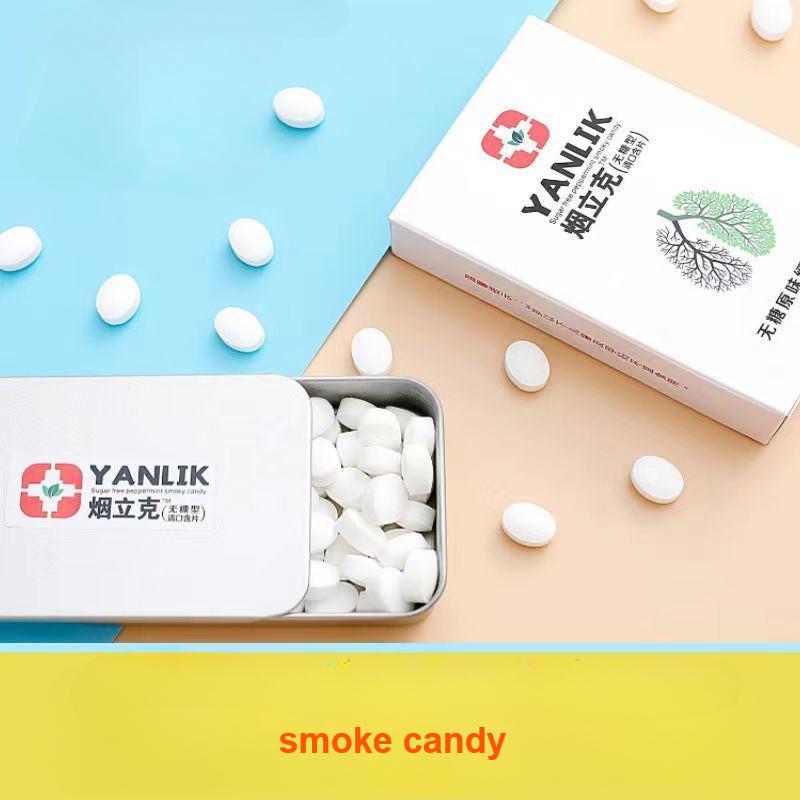 Nicotine-Free Candy for Smoking Cessation: Magic Product, Snacks, Lozenges, Refreshing Mint Candy, Soothing Throat.