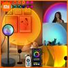 Smart Sunset Lamp Tuya LED Night Ligh USB RGB Smart Life APP Remote Projection For Room Decoration Photography Festival Birth