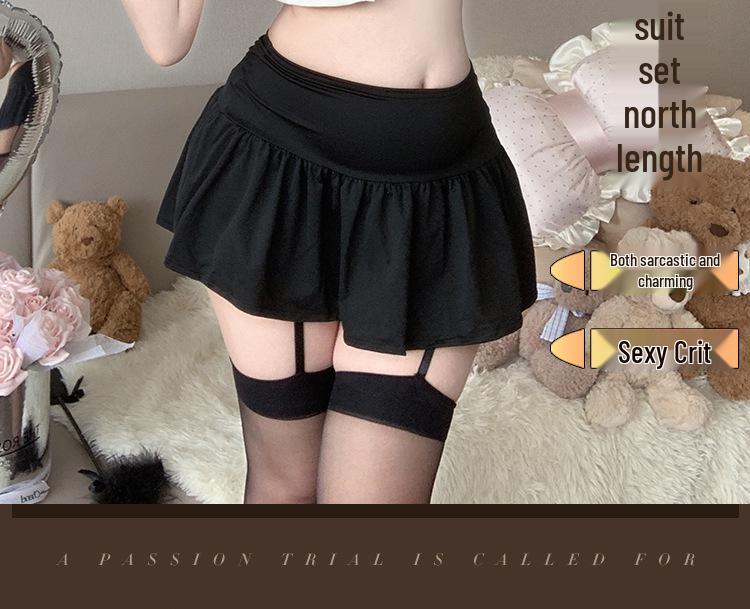 Sensual Quick-Release Lingerie Set for Women - Passionate Mature Style