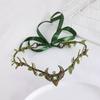 Rhinestone Decorated Fairy Tiara Twig Branch Design Fairy Headpiece Woodland Elven Crown  For Women