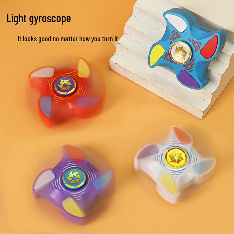 Luminous Whack-a-Mole 3-in-1 Finger Spinner Toy for Kids