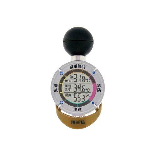 

Tanita TT-562 Black Globe Heatstroke Index Monitor with Heatstroke Alarm, WBGT, Temperature, and Humidity