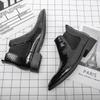 Retro Men Chelsea Boots Fashion Comfortable Ankle Boots For Men Shoes