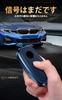 BMW Dedicated Smart Key Case Key Cover Key Holder Leather + Aluminum Alloy Compatible