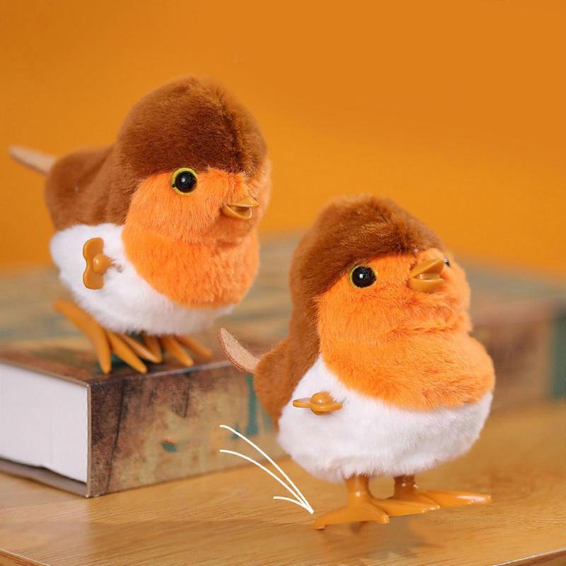 Jumping Robin Wind Up Toy Wind Up Animal Toy Jumping Clockwork Toy for Kids Birthday Gift Parties Favor,Games Toy