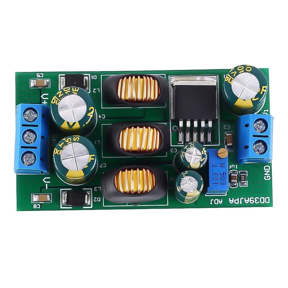 Boost Buck Voltage Converter, DC-DC 5V-24V to +/-3V-30V Step UP Down Power Supply Module Adjustable 20W Positive Negative Dual Output Voltage