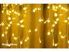 Outdoor Waterproof LED Starry Icicle Fairy String Lights - Holiday Flashing Curtain Decoration