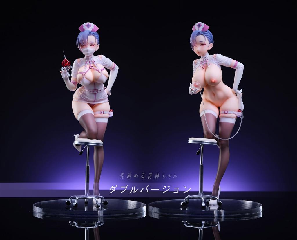 ADAMAS Sexy Nurse Double Version Scale PVC ABS Painted Finished Figure 1/6 &