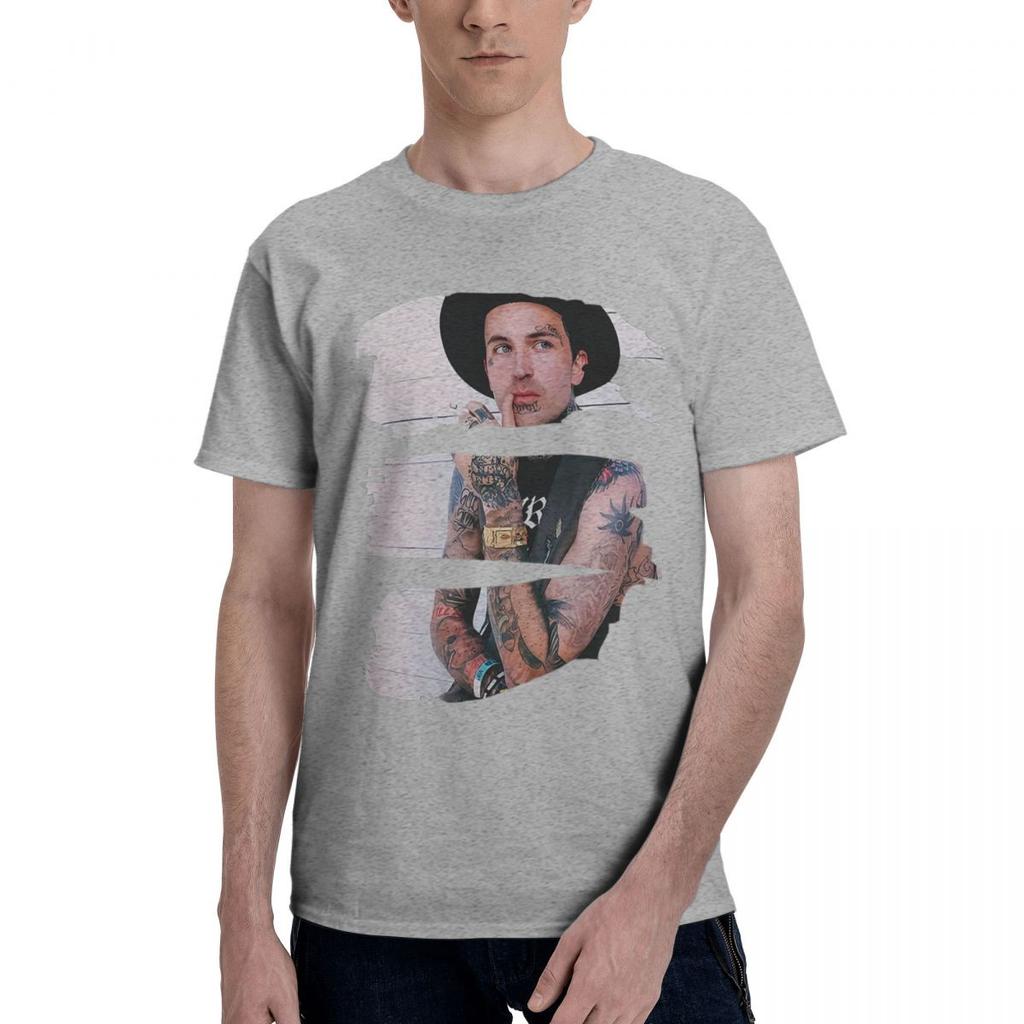 Yelawolf Grafikdruck 100% Baumwolle Lässig Atmungsaktiv Bequem Oberteil Lustiges Herren T-Shirt Herren T-Shirt