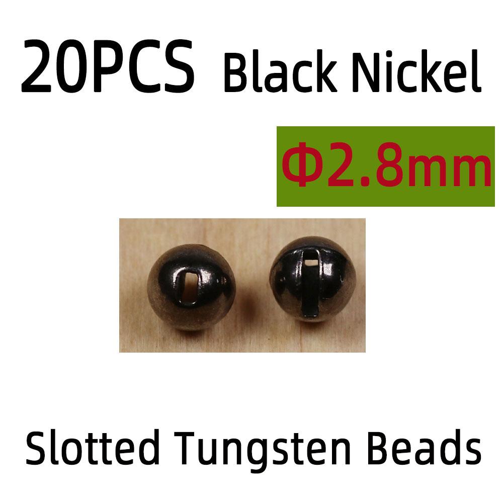 

20 шт. 2,5 мм ~ 5,5 мм прорезные вольфрамовые бусины джиг нимфы быстро тонущие мокрые европейские нимфы приманки для подледной рыбалки материал для вязания мушек
