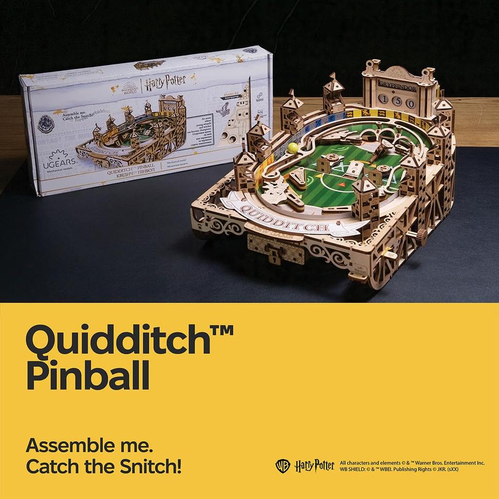 Ugears Harry Potter Quidditch Flipper Holzbastelset Ohne Kleber oder Werkzeuge 70231 Puzzle, & Modelle, Erforderlich, Erwachsene,