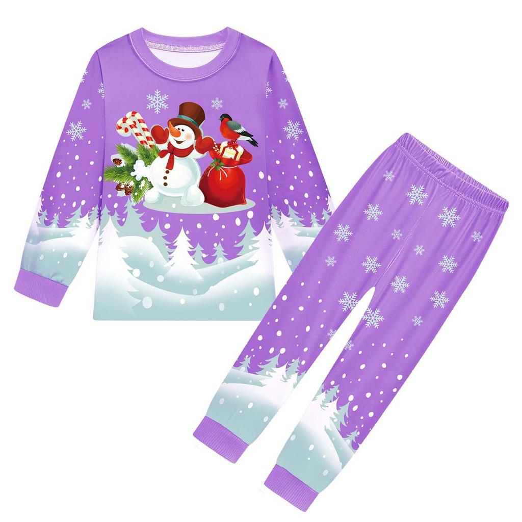 Children's Fashion Suit Skirt Round Neck Long Sleeve Top Pants