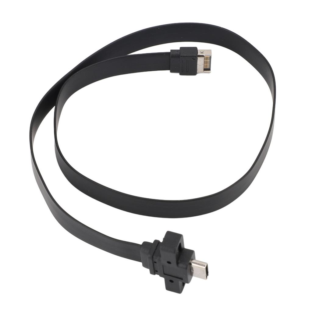 Type E To Type C Cable Front Panel Adapter 20Gbps Data Transfer Converter Cord 0.5M Length