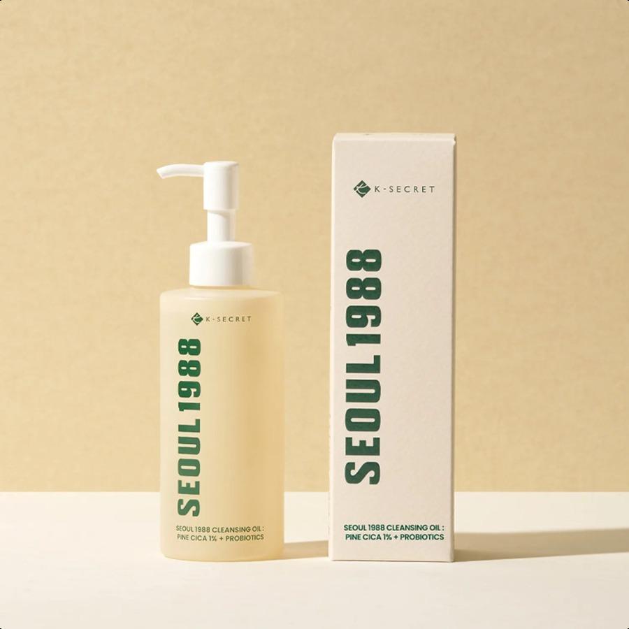 KSECRET Seoul 1988 Cleansing Oil: Pine Cica 1%+Probiotics 200ml Probiotics 200ml
