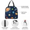 Solar System Space Planets Universe Insulated Lunch Bag for Women Children Portable Food Boxes Thermal Lunch Box Tote
