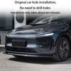 Front Bumper Front Lip Front Shovel Kit For Tesla New Model Y Juniper 2025+ Body Spoiler Splitter Segmented Front Bumper Kit