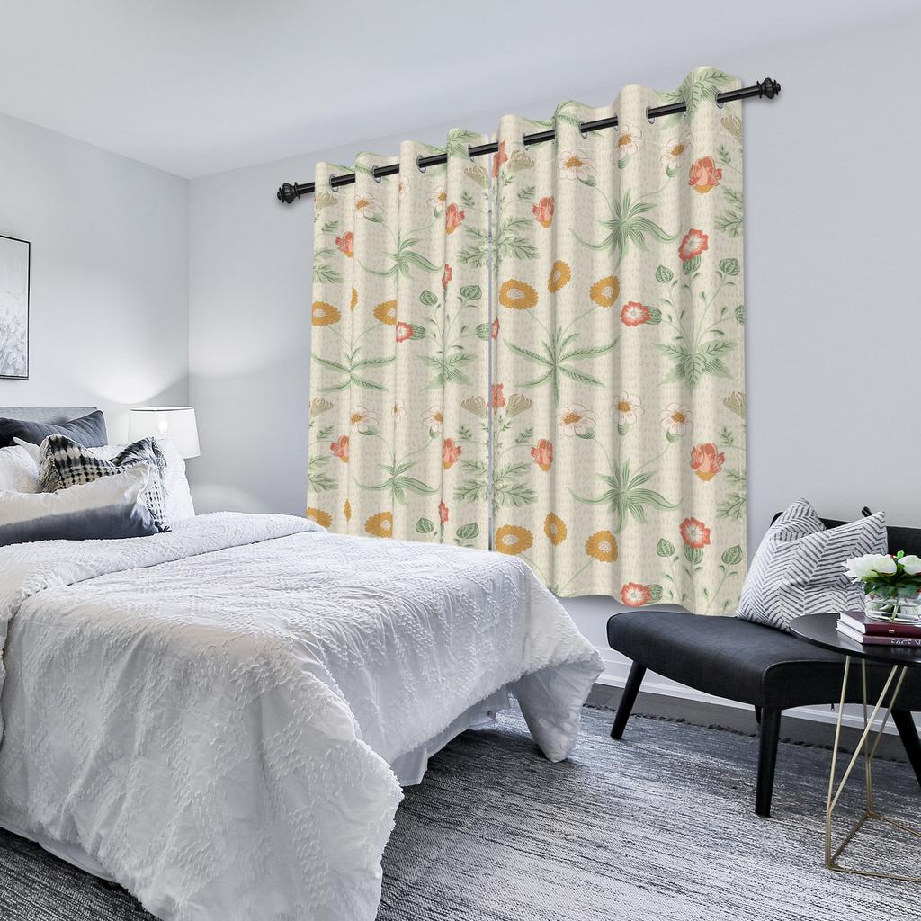 Minimalist Home Window Curtains Abstract Geometric Pattern Bedroom Hotel Living Room Kitchen Decor Windproof Curtain With Light Blocking Polyester