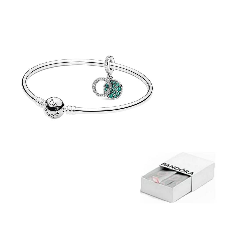 Pandora 925 Sterling Silver Bangles Women's ZT2143