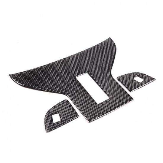 Carbon fiber Roof Reading Light Control Panel trim For Maserati Ghibil 2014-15