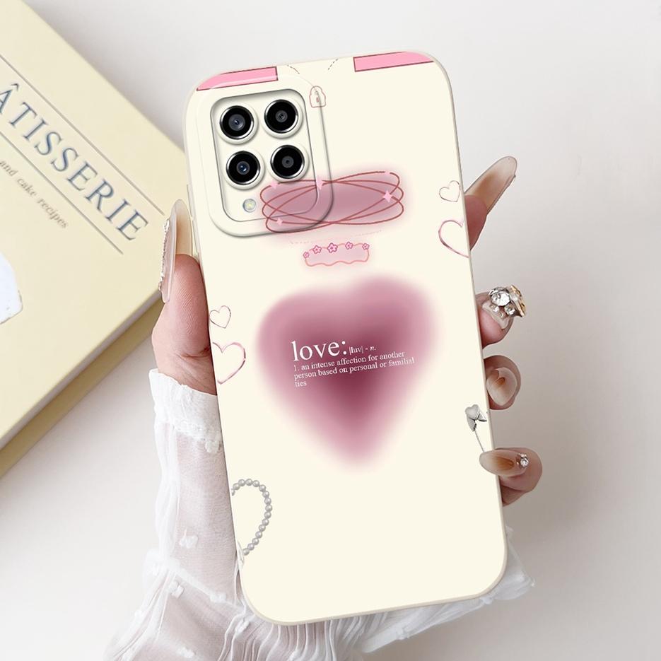 For Samsung Galaxy M33 5G Case SM-M336B Luxury Candy Painted Cover Soft TPU Phone Case For Samsung M33 M 53 Galaxy M53 5G Fundas