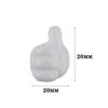 4Pcs Car Hand-shaped Hook Self-Adhesive Creative Silicone Thumb Strong Stickiness Without Leaving Mark Auto Accessories Interior